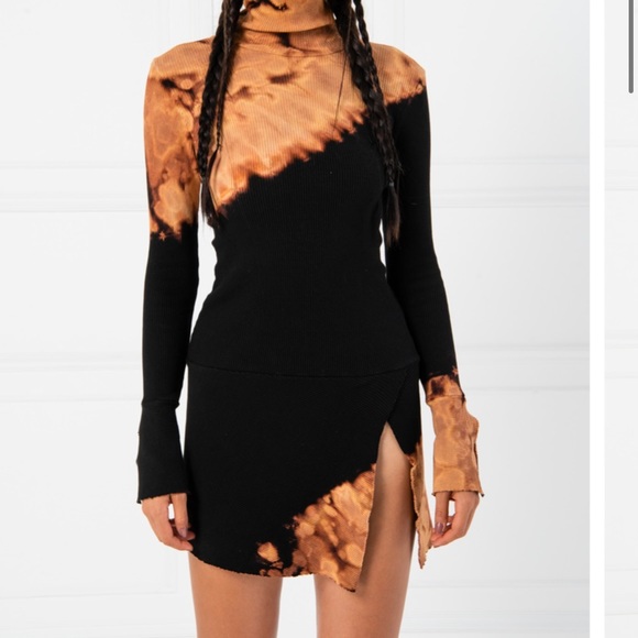 Dolls Kill Dresses Kikiriki Tie Dye Turtleneck Dress Poshmark
